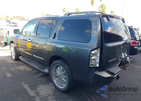 2007 Nissan Armada Se from USA, damaged, VIN 5N1AA08A37N709576